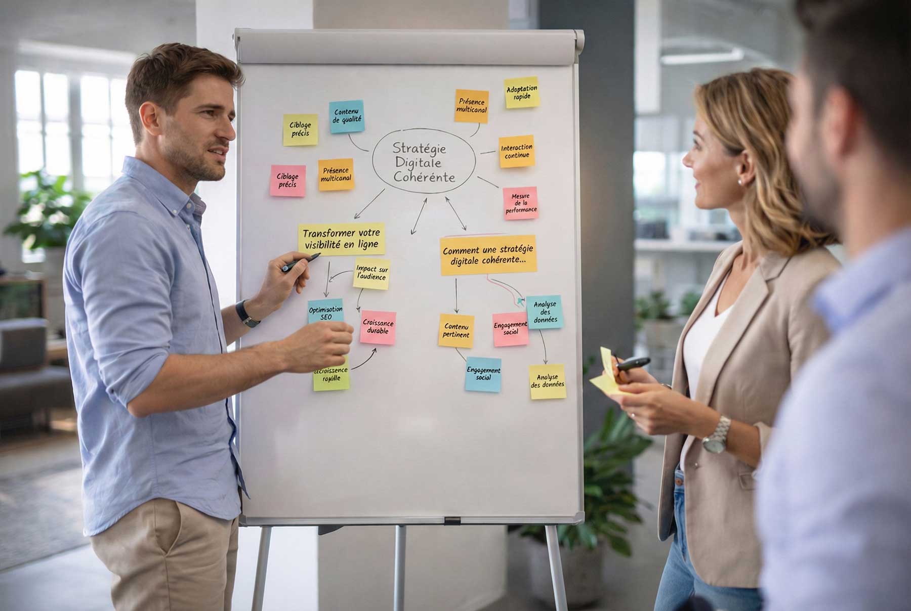 Statégie digitale cohérente