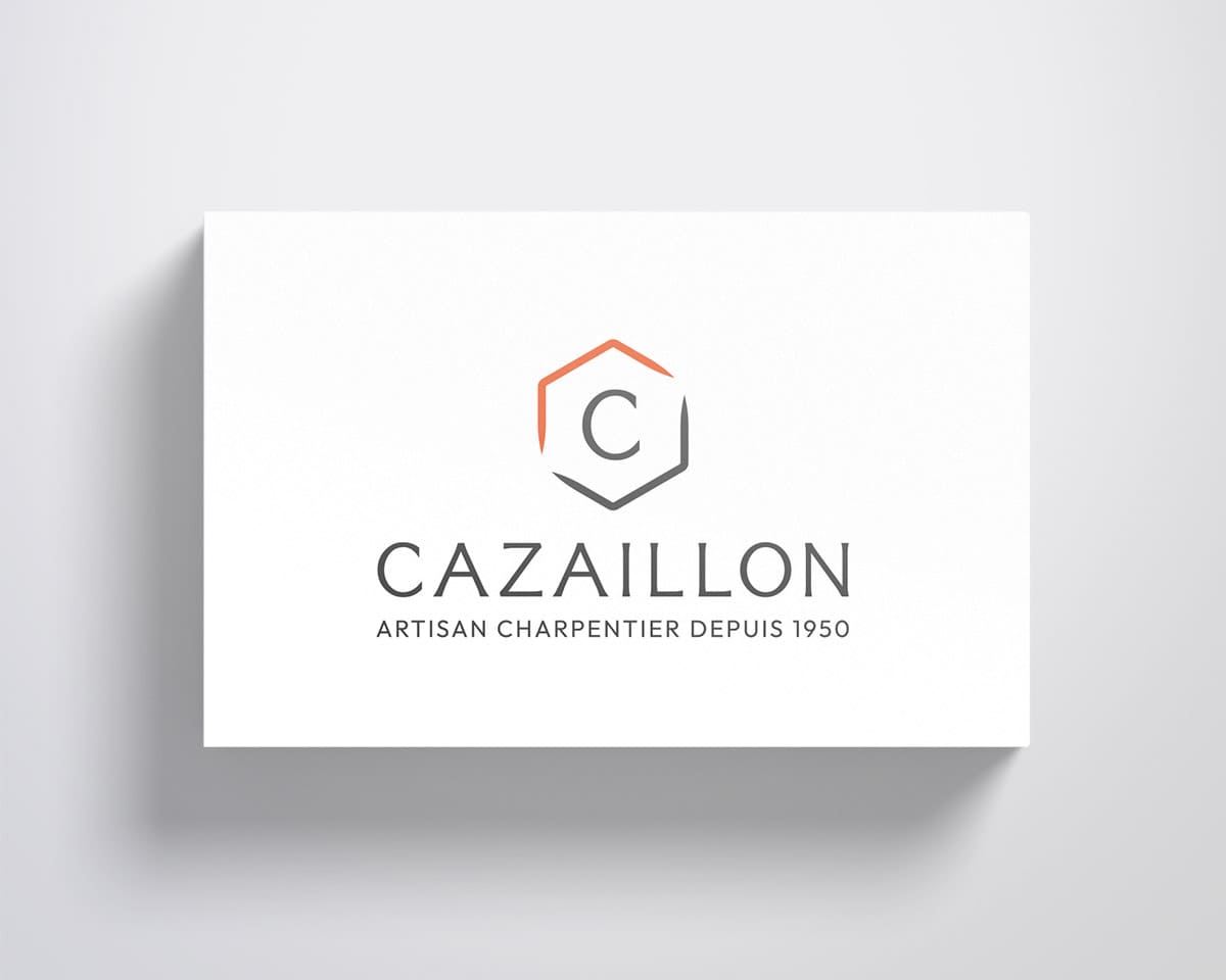 Logo Cazaillon Charpente