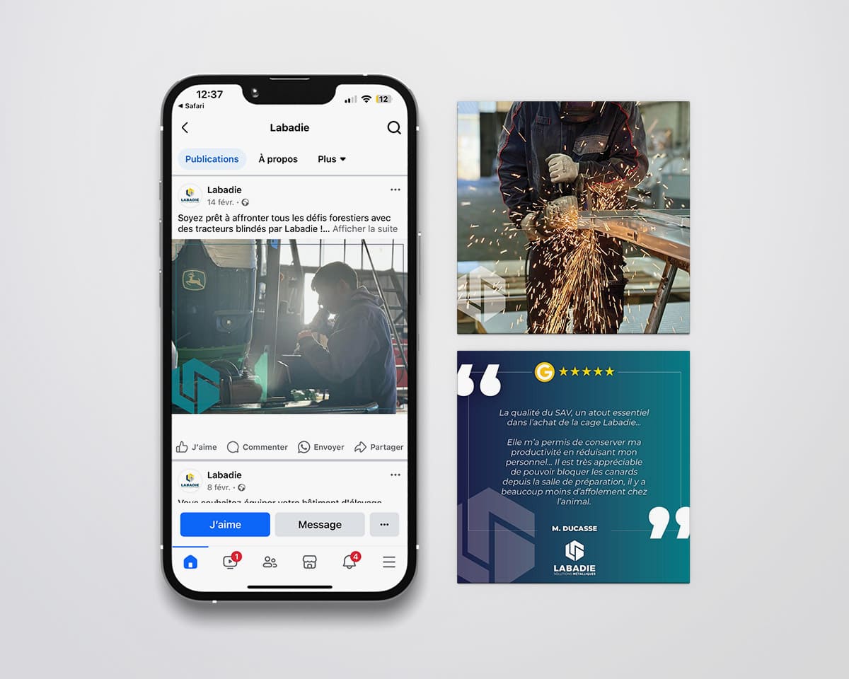 Réseaux sociaux Labadie