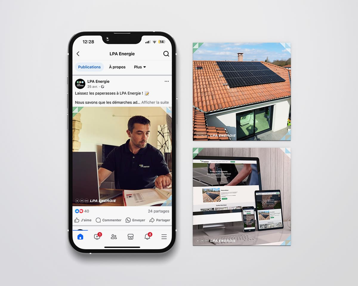Réseaux sociaux LPA Energie