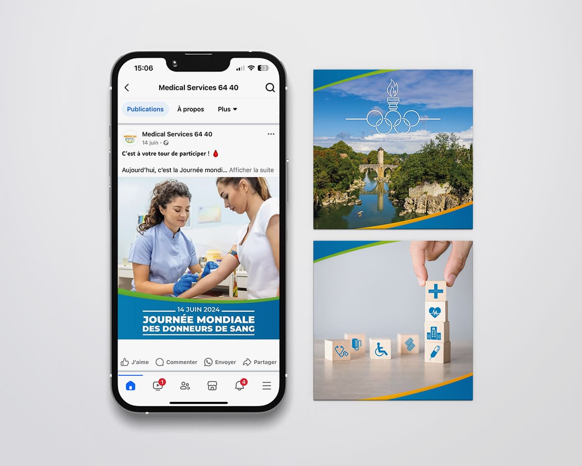 Réseaux sociaux Medical Services