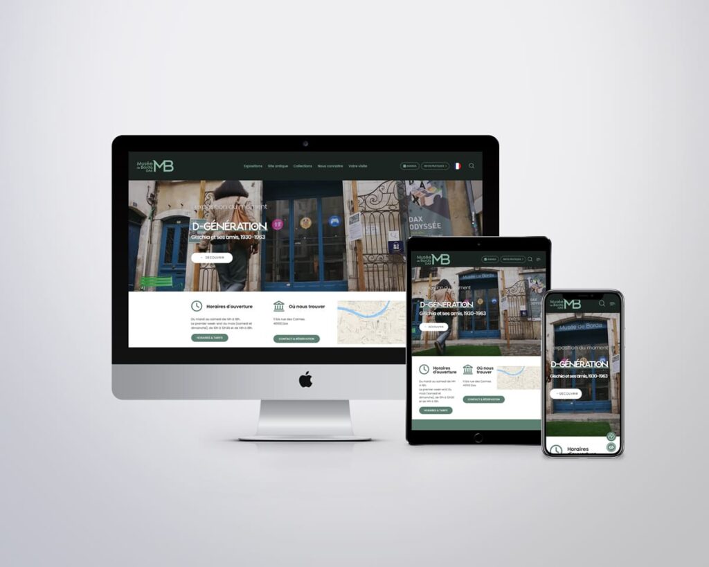 Site internet Musée de Borda