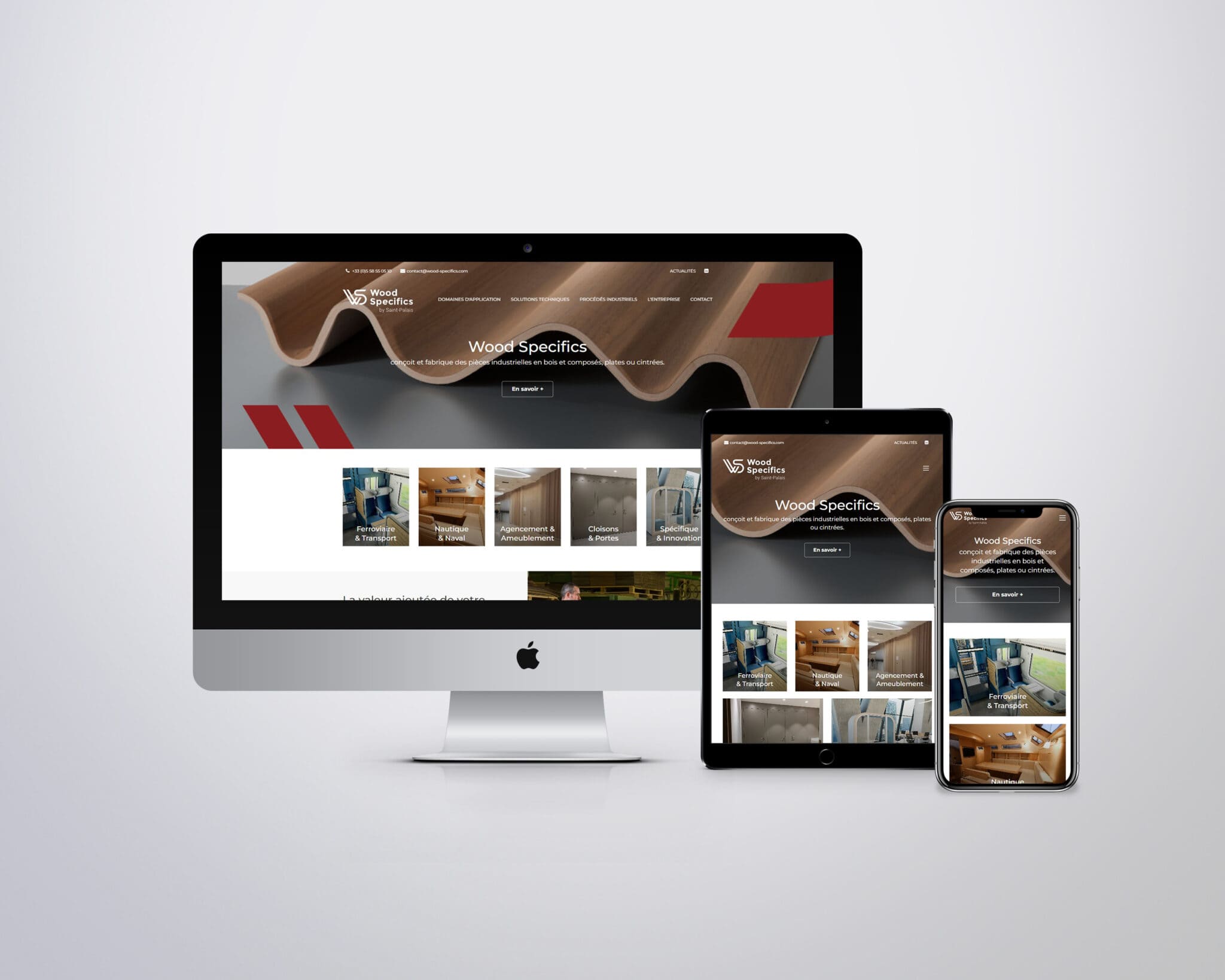 Site internet Wood Specifics