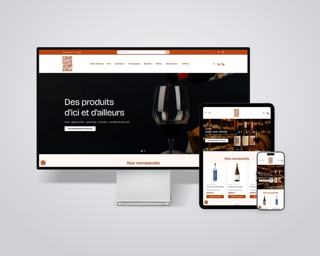 Site internet Cave Saint-Jean d'Août